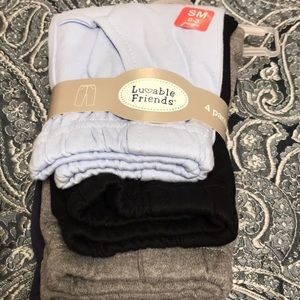 Baby pants 4 pack 0-3 month old